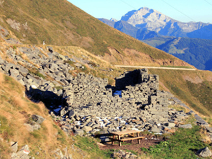 The Verrobbio Pass and the Cadorna Trenches Path